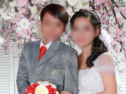 Chú rể "tí hon" ở Hà Tĩnh lên tiếng giải thích về đám cưới với "cô dâu Bạch Tuyết"