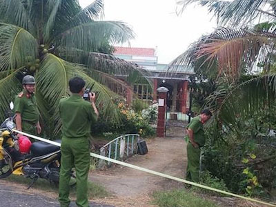 Chủ sạp vải chết trong tư thế bị trói tay chân, bịt miệng