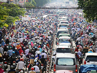 Sài Gòn kẹt xe ngày càng nghiêm trọng