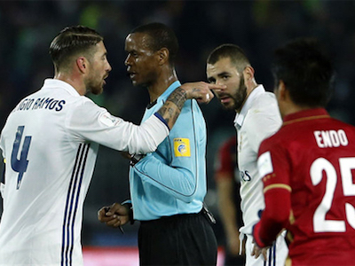 Vì sao Ramos thoát thẻ đỏ ở chung kết FIFA Club World Cup