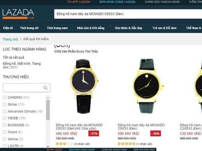 Alibaba trở lại danh sách đen: Nhiều mặt hàng đáng ngờ trên Lazada VN