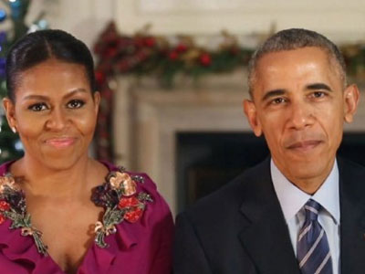 Tổng thống Obama chúc mừng Giáng sinh lần cuối tại Nhà Trắng
