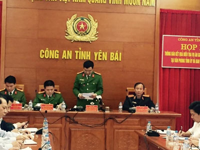 Công bố kết quả điều tra vụ sát hại Bí thư Yên Bái