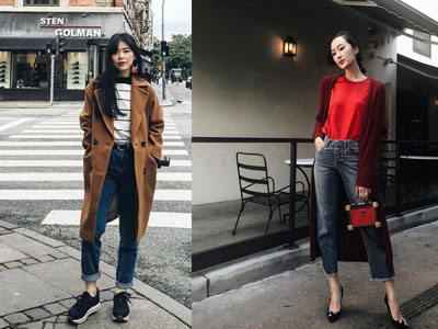 Street style "ấm - đẹp - chất" của các quý cô Châu Á