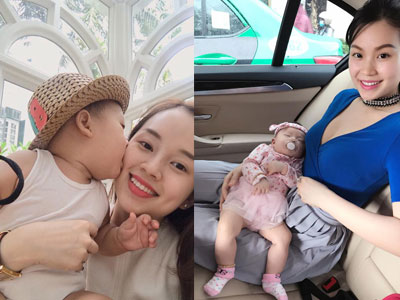 Những người đẹp Việt làm mẹ trong năm qua