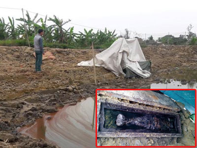 Rợn người phát hiện ngôi mộ cổ chứa thi thể nữ giới còn nguyên vẹn