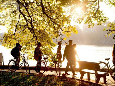Tết dương lịch miền Bắc ấm hanh