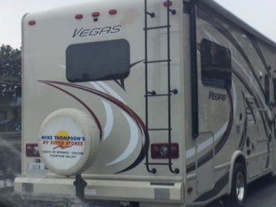 Bắt gặp "nhà di động " tiền tỷ Thor Motor Coach Vegas chạy trên đường Việt Nam