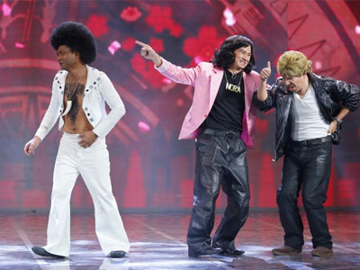 Xuân Bắc, Tự Long đóng giả Modern Talking, Boney M