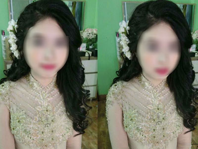 Sự cố cô dâu xinh đẹp bị "lôi" lên Facebook vì cái hoa cài đầu "bỗng dưng mất tích"
