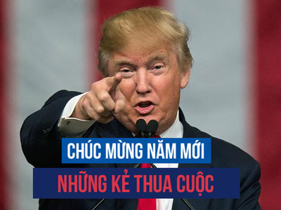 "Thông điệp năm mới" được Trump dành tặng cho... kẻ thù
