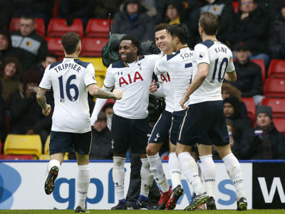 Tottenham đẩy Man City khỏi top 4