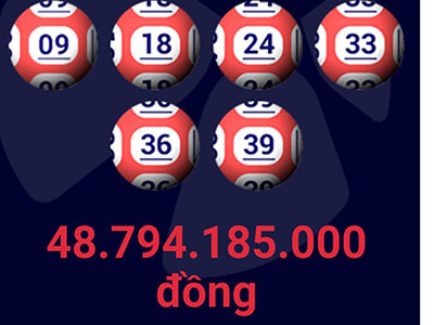 Đã xác định nơi bán vé số trúng gần 49 tỷ đồng ngày đầu năm