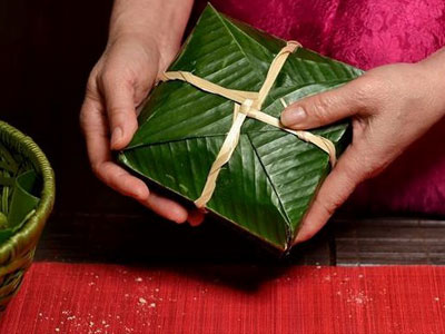 Bánh chưng 600.000 đồng một cặp vẫn cháy hàng ở Hà Nội