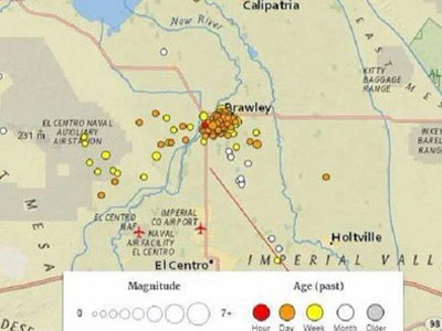 Mỹ: Bang California hứng 250 trận động đất trong 3 ngày
