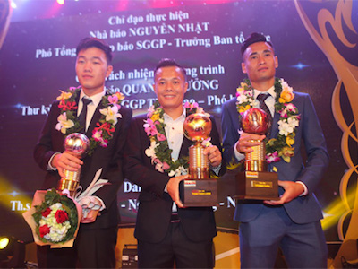 Thành Lương lập kỷ lục, lần thứ tư đoạt Quả Bóng Vàng Việt Nam