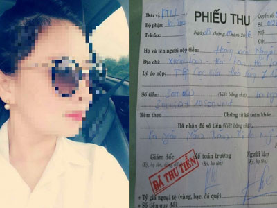 Vụ kiều nữ bị "tố" lừa đảo hàng trăm triệu: Hé lộ phiếu thu "rởm"