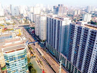 Đường Tố Hữu (Lê Văn Lương kéo dài): 2,7 km "nhồi" 40 cao ốc!