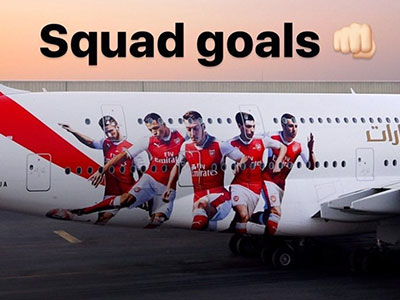 Không mua cầu thủ, Arsenal dành tiền tậu máy bay mới