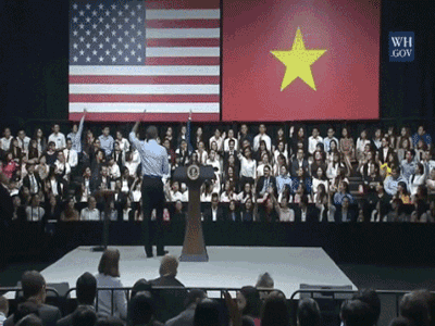 Nữ rapper Việt Nam có mặt trong video tạm biệt Obama của Nhà Trắng