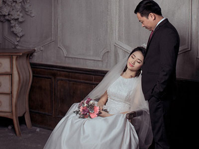 Hậu trường chụp ảnh cưới của Hoa hậu Thu Ngân và chồng đại gia