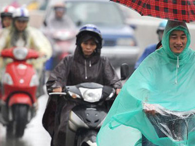 Miền Bắc sắp mưa to diện rộng