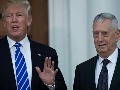 Căng thẳng giữa ông Donald Trump và bộ trưởng quốc phòng chỉ định