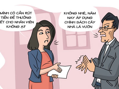 Hí họa về cách thưởng Tết độc, lạ cười ra nước mắt
