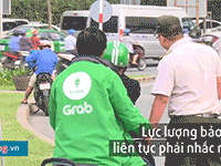 Clip: Xe ôm truyền thống - công nghệ tranh khách ở Tân Sơn Nhất