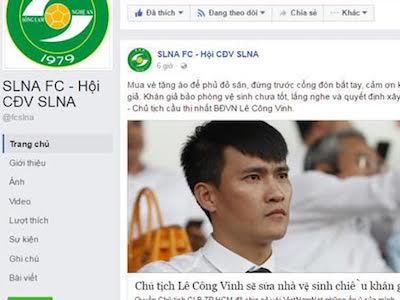 Fan xứ Nghệ "khẩu chiến" vì... Công Vinh