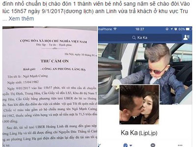 Tài xế Uber trả lại 71 triệu đồng khách bỏ quên