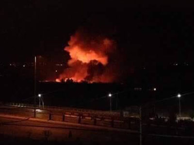Israel bất ngờ dội bom sân bay quân sự của ông Assad