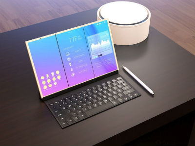 Ý tưởng smartphone ba màn hình độc đáo