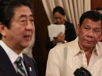 Duterte: Tôi từ chối đề nghị cung cấp tên lửa từ Nhật Bản