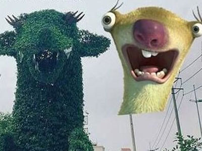 Rồng Thanh Hóa giống nhân vật hoạt hình trong phim "Kỷ băng hà"