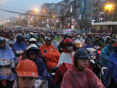 Đêm mai mưa rét bao trùm miền Bắc