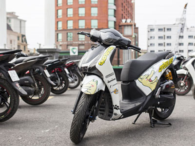 Honda SH độ phong cách hài hước đón Tết