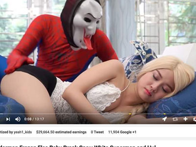 Phạt 50 triệu đồng nhóm thực hiện phim cho trẻ em như clip sex