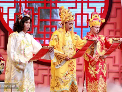 "Táo VTV" vẫn rực lửa, Hoài Linh làm Ngọc Hoàng "Táo HTV"