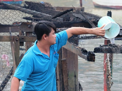 Trắng tay sau vụ cháy hơn 40 căn nhà giữa đêm ở Nha Trang