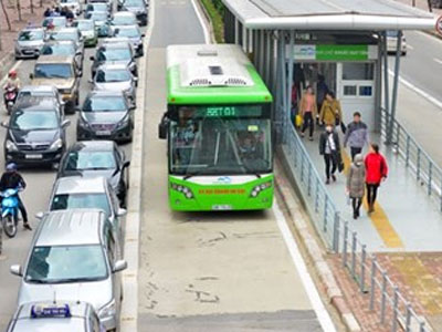 Tuyến buýt nhanh BRT lắp phân cách cứng đoạn nào?