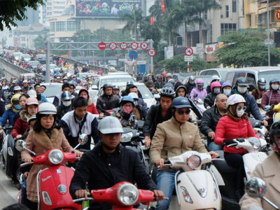 Hà Nội những ngày cận Tết - khốn khổ vì giờ nào cũng gặp cảnh tắc đường