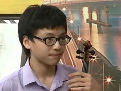 “Thần đồng” violin 14 tuổi là Gương mặt trẻ Thủ đô 2016