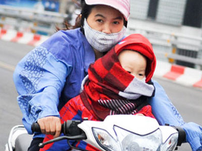 Tối nay (19/1), Bắc Bộ đón không khí lạnh xuống 12 độ C