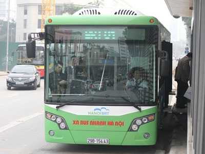 Buýt nhanh BRT miễn phí qua Tết Nguyên đán