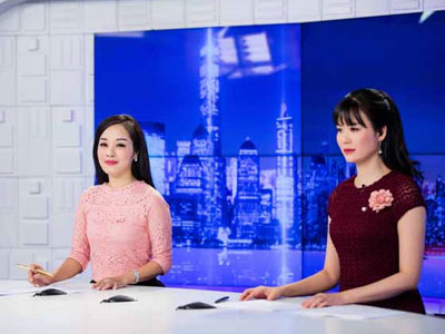 Minh Hương "Vàng anh" sánh đôi Hoa hậu Thu Thuỷ làm MC bản tin an ninh