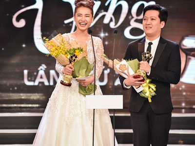 Nhận 4 giải Mai Vàng, Trường Giang nói lời yêu Nhã Phương