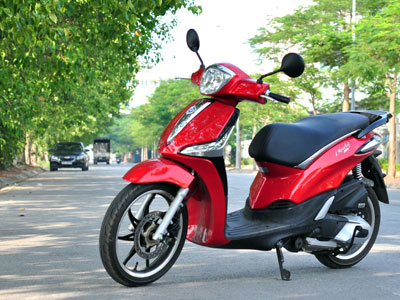 Piaggio triệu hồi Liberty ABS ở Việt Nam