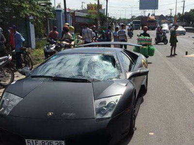 Siêu xe Lamborghini tông chết người không được đăng ký