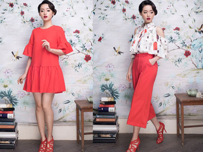 Chọn váy đẹp cho sắc xuân thêm ấm áp